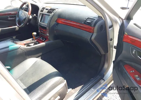 2008 Lexus Ls 460 from USA, damaged, VIN JTHBL46F685063507